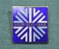Знак олимпийской сборной СССР, Гренобль 1968, ММД, тяж. металл, горячая эмаль, отличное состояние