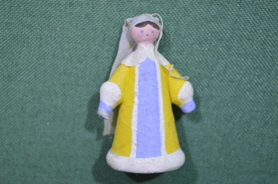 Игрушка елочная "Снегурочка". СССР.