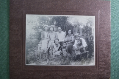 Фотография групповая "Лечебница", 1932 год, СССР.